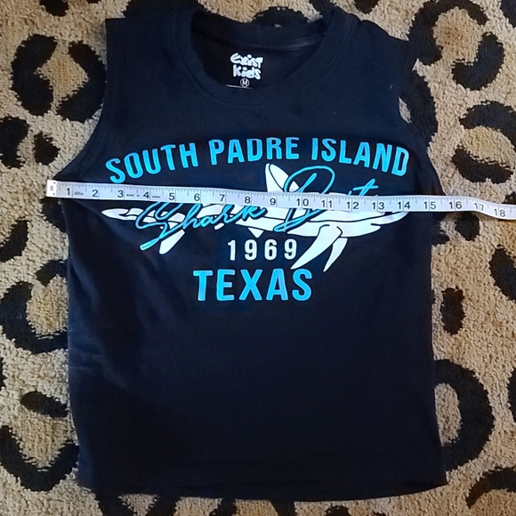 1969 Shark Bait Crop Muscle Tee Retro - Picture 2 of 4